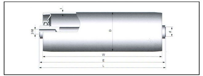 03R重型無(wú)動(dòng)力不銹鋼輥